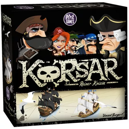 Jeu de cartes/bluff Korsar - En Quête de Jeux