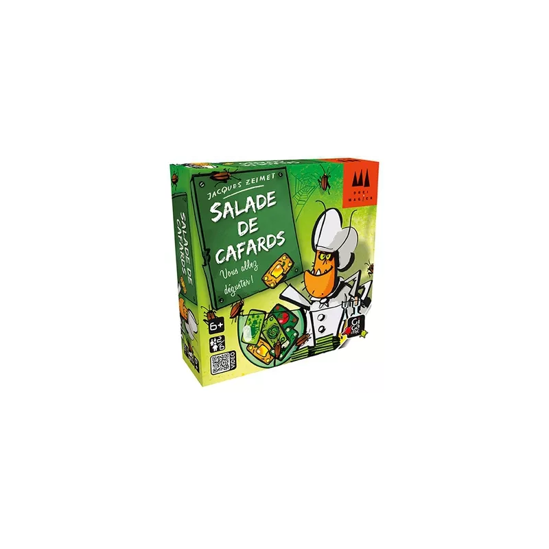 Jeu de défausse effrénée - Salade de cafards - En Quête de Jeux
