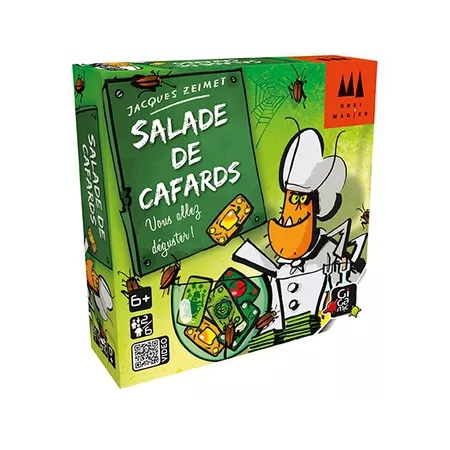 Jeu de défausse effrénée - Salade de cafards - En Quête de Jeux