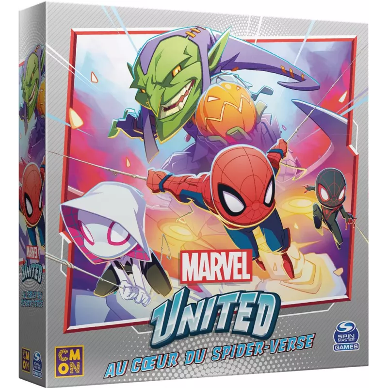 Extension Marvel United - Au coeur du Spider-verse - En Quête de Jeux Extension Marvel United - Au coeur du Spider-verse - En Quête de Jeux