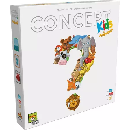 jeu de déduction - Concept Kids - Animaux - En quête de jeux