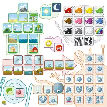 jeu de déduction - Concept Kids - Animaux - En quête de jeux