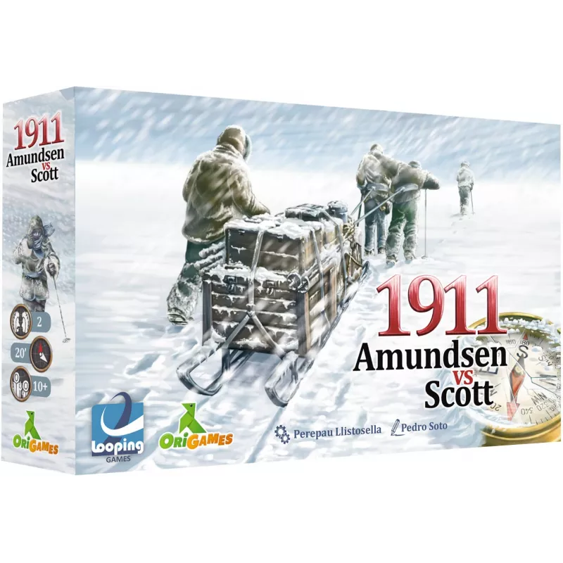 Jeu à deux 1911 - Amundsen VS Scott - En Quête de Jeux Jeu à deux 1911 - Amundsen VS Scott - En Quête de Jeux