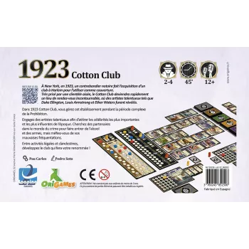 Jeu de stratégie 1923 Cotton Club - En Quête de Jeux