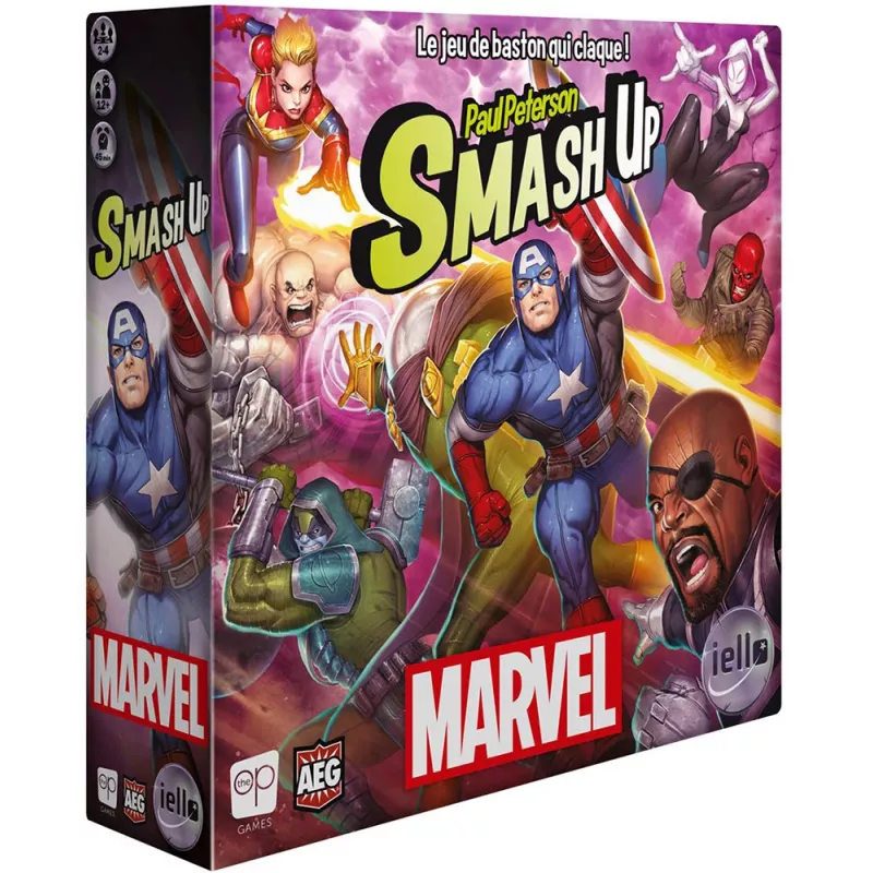 Jeu Smash up Marvel - En Quête de Jeux Jeu Smash up Marvel - En Quête de Jeux