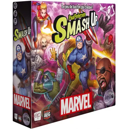 Jeu Smash up Marvel - En Quête de Jeux