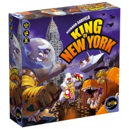 Jeu d'affrontement King of New York - En quête de Jeux