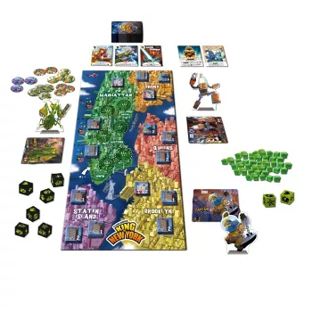 Jeu d'affrontement King of New York - En quête de Jeux