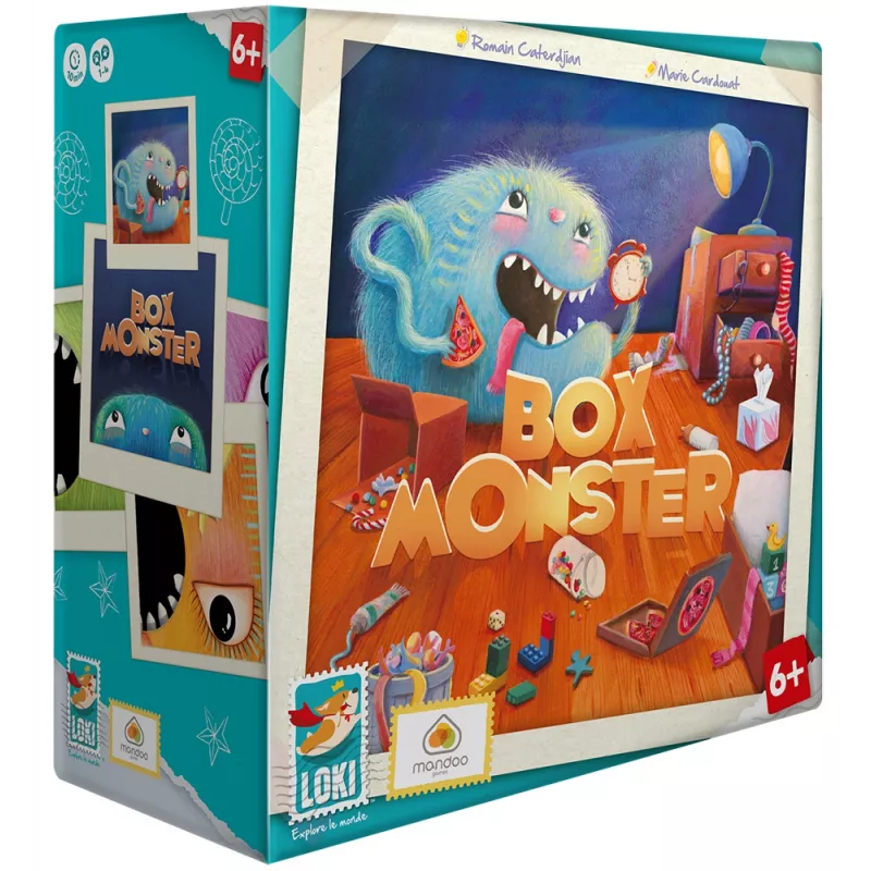 jeu de reconnaissance tactile - Box Monster - En quête de jeux