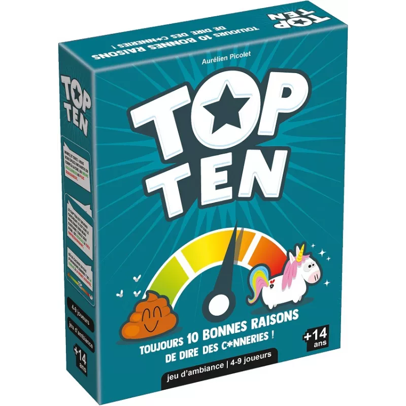 Jeu Top Ten - En Quête de Jeux