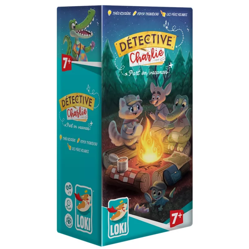 jeu d'enquête - Détective Charlie - Part en Vacances - En quête de jeux jeu d'enquête - Détective Charlie - Part en Vacances - En quête de jeux