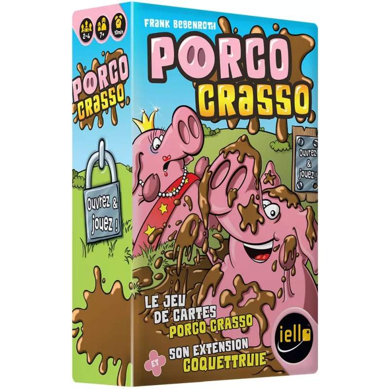 Jeu familial Porco Crasso - En Quête de Jeux