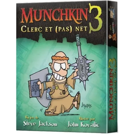 Munchkin 3 Clerc et (pas) Net | Extension jeu de cartes