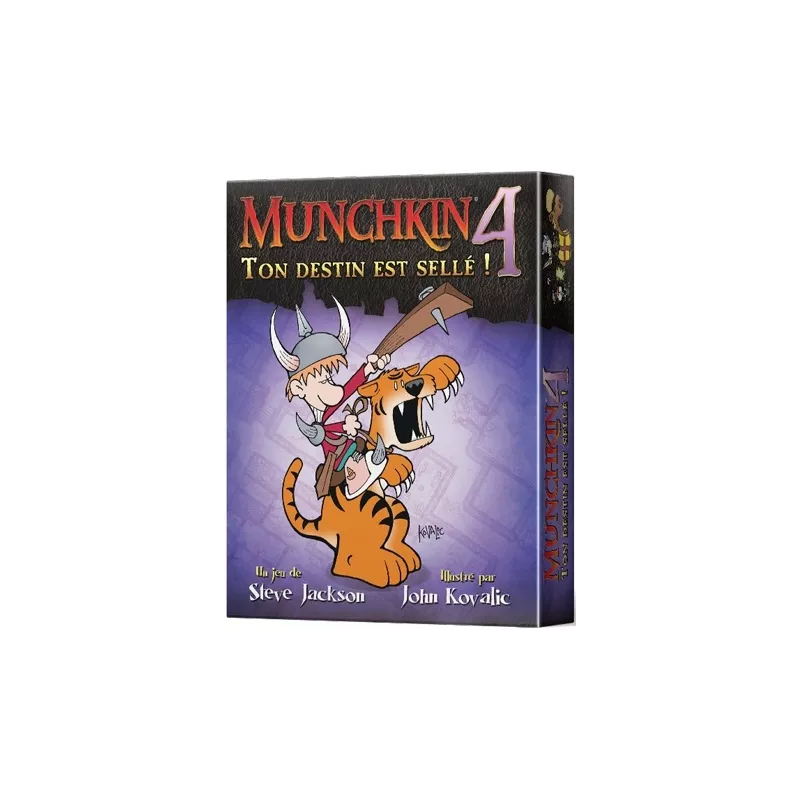 Munchkin 4 Ton Destin est Scellé ! | Extension jeu de cartes