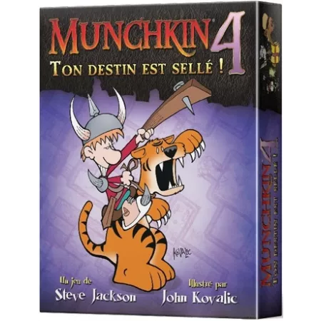 Munchkin 4 Ton Destin est Scellé ! | Extension jeu de cartes