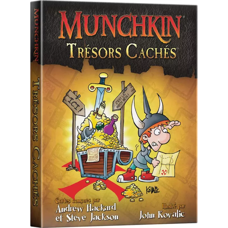 Extension Munchkin - Trésors cachés - En Quête de Jeux Extension Munchkin - Trésors cachés - En Quête de Jeux