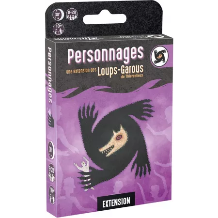 Loups-Garous Personnages | Extension rôles cachés