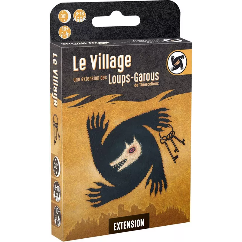 Extension Le village pour le jeu Loups-Garous de Thiercelieux - En Quête de Jeux