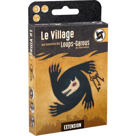 Extension Le village pour le jeu Loups-Garous de Thiercelieux - En Quête de Jeux