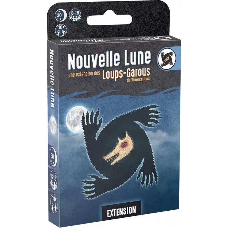 Extension Nouvelle lune pour le jeu Loups-Garous de Thiercelieux - En Quête de Jeux