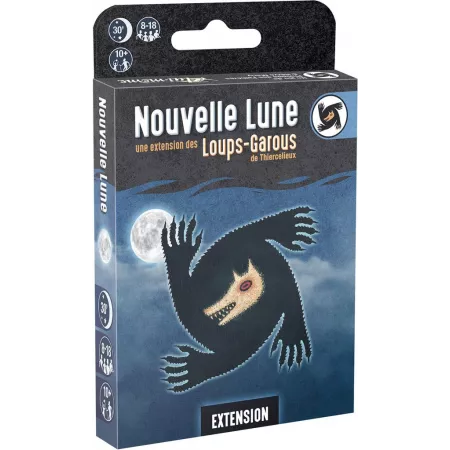 Extension Nouvelle lune pour le jeu Loups-Garous de Thiercelieux - En Quête de Jeux