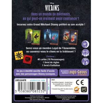 Jeu L'assemblée des vilains - Un jeu Loups-garous- En Quête de Jeux