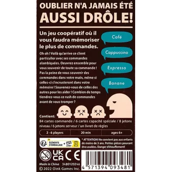 Order Overload Cafe | Jeu mémoire coopératif fun