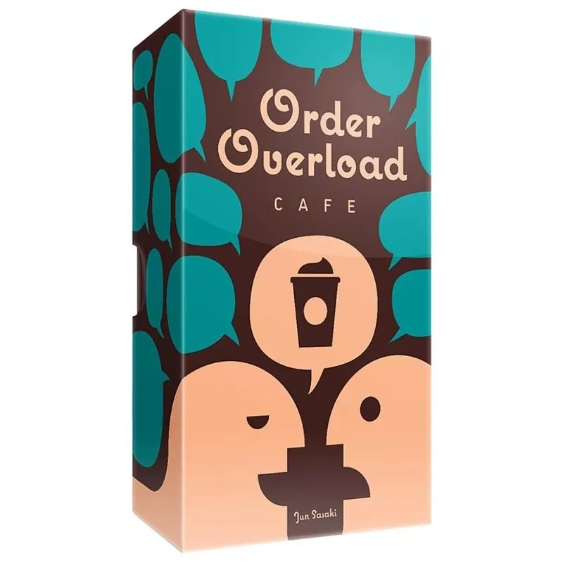 Jeu d'ambiance/mémoire - Order overload café - En Quête de Jeux Jeu d'ambiance/mémoire - Order overload café - En Quête de Jeux