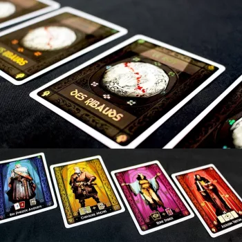Jeu de cartes d'affrontement - Le Roy des Ribauds - En quête de jeux