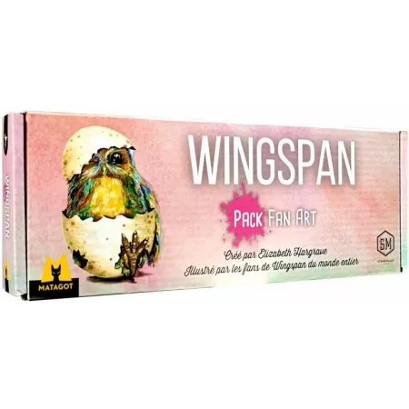 Jeu de stratégie - Wingspan - Pack Fan Art - En quête de jeux
