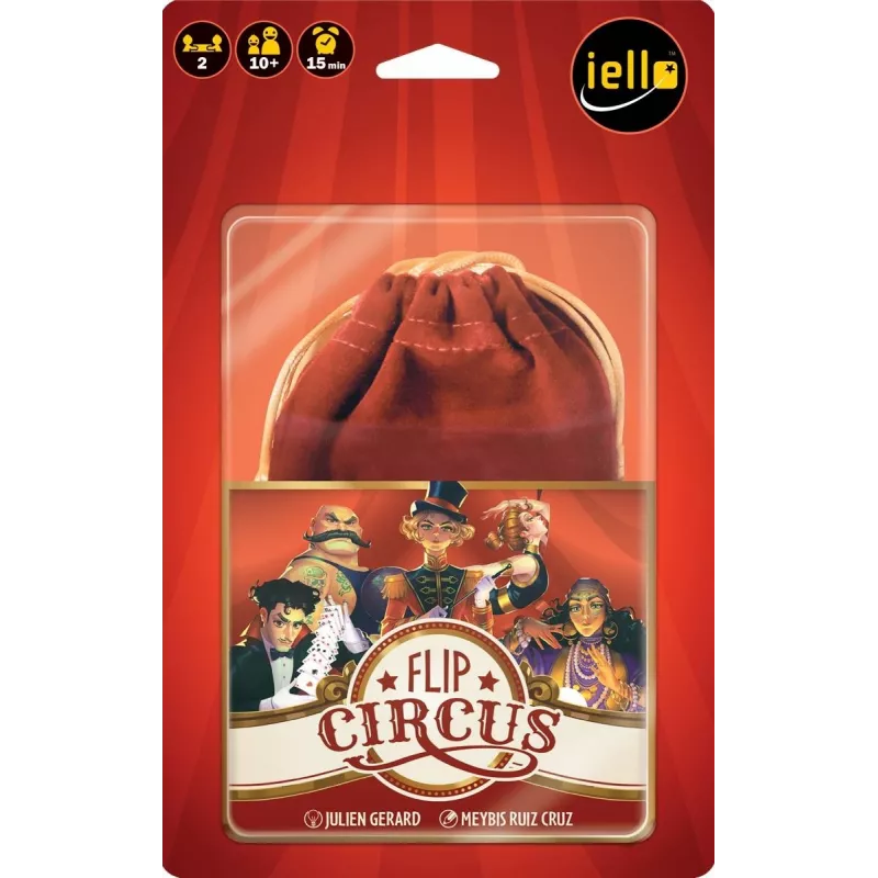 Jeu de mémoire 2 joueurs - Flip Circus - En Quête de Jeux