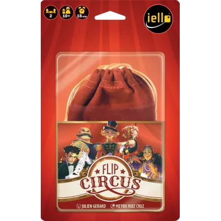 Jeu de mémoire 2 joueurs - Flip Circus - En Quête de Jeux