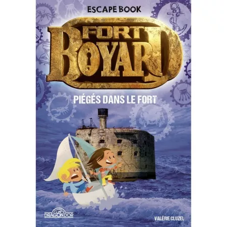 Livre jeu - Escape Book - Fort Boyard Piégés dans le fort - En quête de jeux