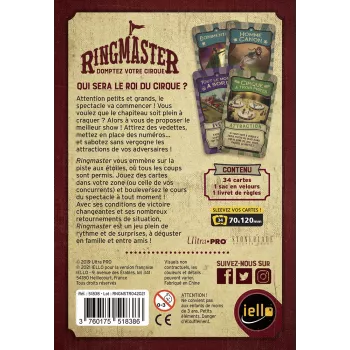 Jeu Ringmaster - En Quête de Jeux