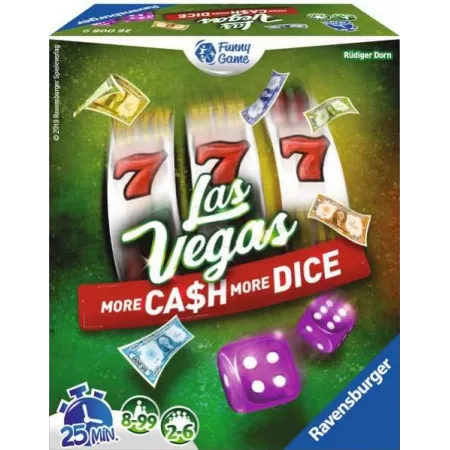 Extension Las Vegas - More cash more dice - En Quête de Jeux