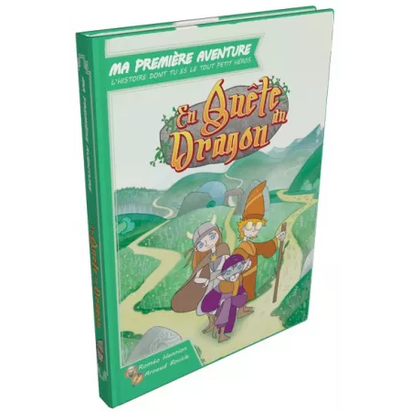 livre jeu - Ma Première Aventure - En quête du Dragon - En quête de jeux