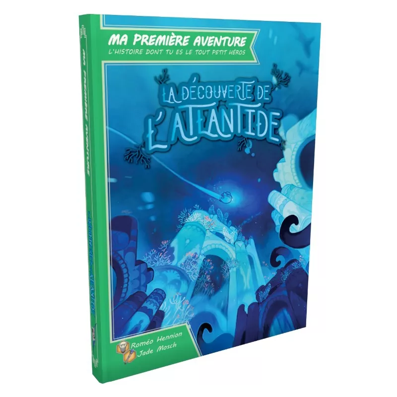 livre jeu - Ma Première Aventure - La découverte de l'Atlantide - En quête de jeux