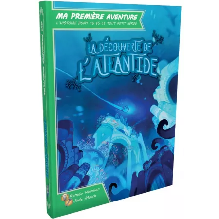 livre jeu - Ma Première Aventure - La découverte de l'Atlantide - En quête de jeux