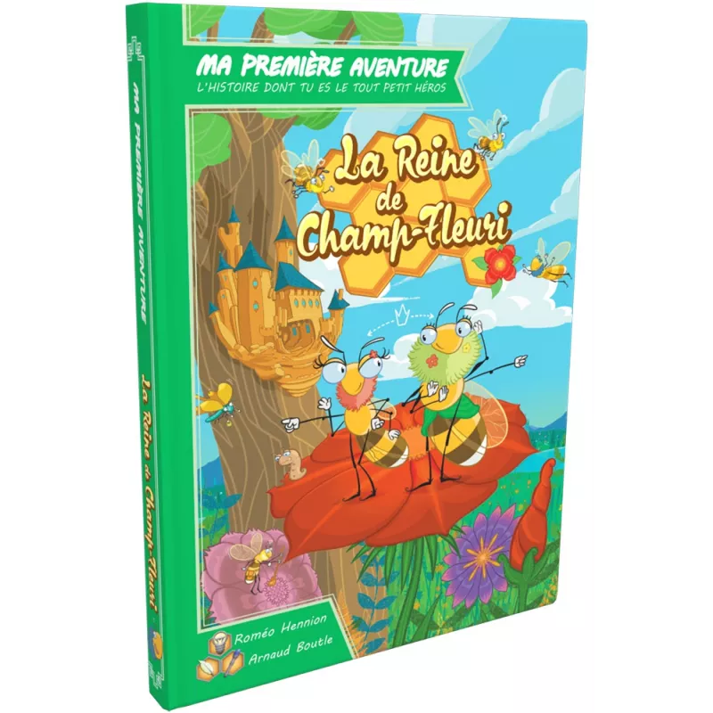 Livre jeu - Ma Première Aventure - La reine de Champ-Fleuri - En quête de jeux