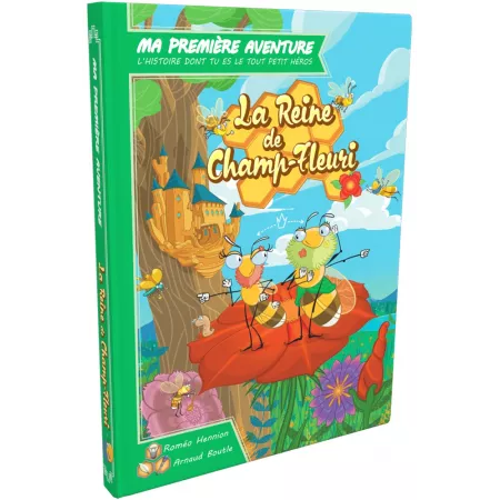 Livre jeu - Ma Première Aventure - La reine de Champ-Fleuri - En quête de jeux