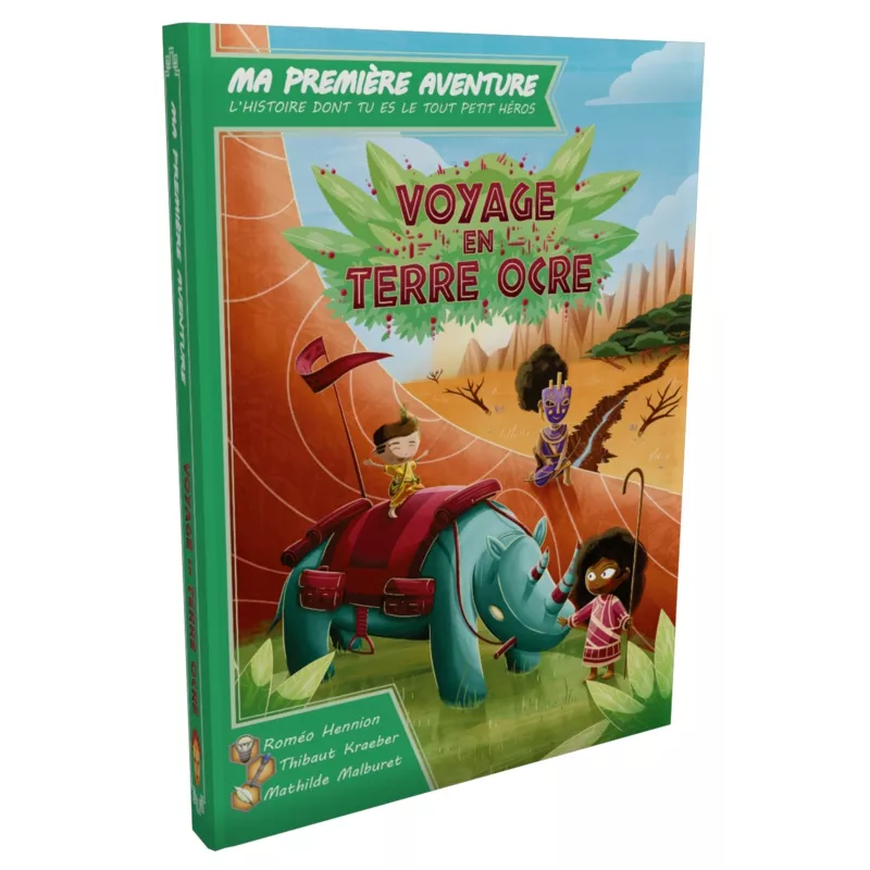 Livre jeu - Ma Première Aventure - Voyage en terre ocre - En quête de jeux