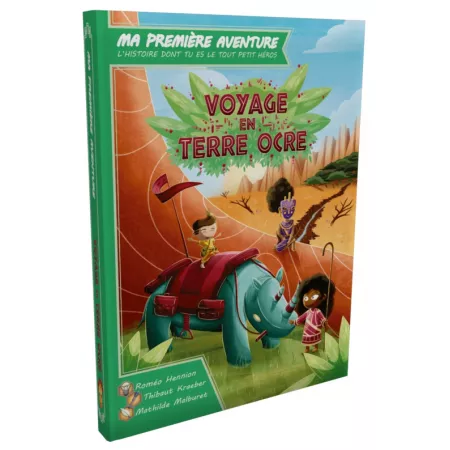 Livre jeu - Ma Première Aventure - Voyage en terre ocre - En quête de jeux