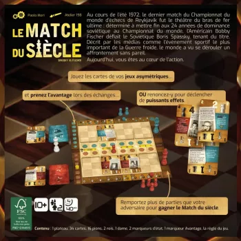 Le Match du Siècle | Jeu de duel stratégique échecs