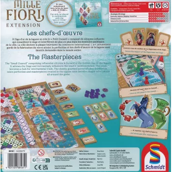 Extension Chefs-d'oeuvre pour le jeu Mille Fiori - En Quête de Jeux