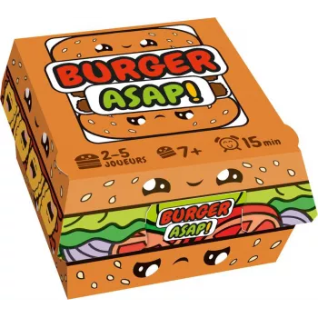 Burger ASAP! | Jeu d’ambiance rapide et fun