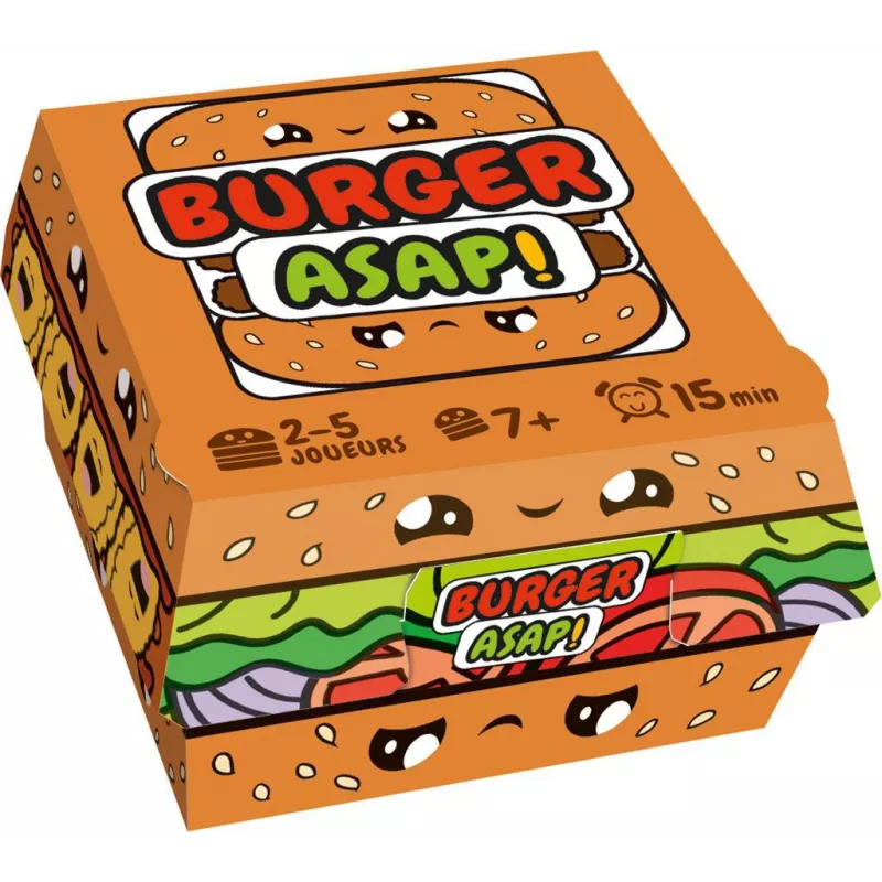 Jeu de rapidité - Burger ASAP! - En Quête de Jeux