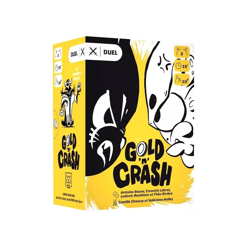 Jeu affrontement 2 joueurs - Gold 'n Crash - En quête de jeux