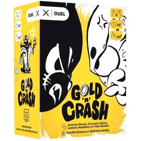 Jeu affrontement 2 joueurs - Gold 'n Crash - En quête de jeux
