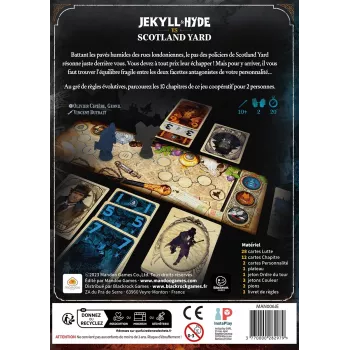Jeu de plis Coopératif - Jekyll & Hyde vs Scotland Yard - En quête de jeux