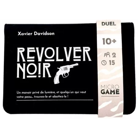 Revolver Noir | Jeu de duel stratégique 2 joueurs